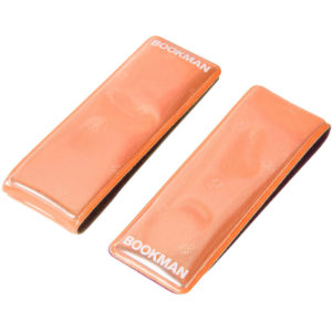 Bookman Magnetic Clip-On Reflectors - Pair Orange - Reflectors