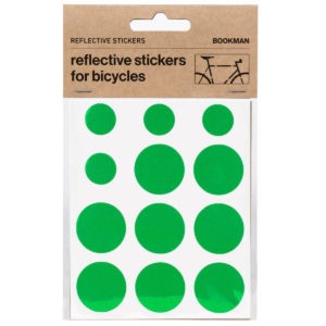 Bookman Reflective Stickers - 12 Pack Green - Reflectors