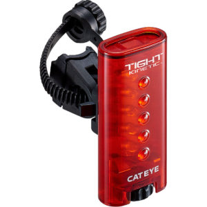 Cateye Tight Kinetic Rear Light - Red - Rear Lights