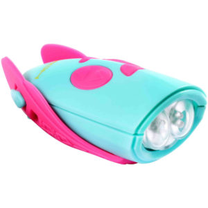 Hornit MINI Bike Light and Horn - Inc. Remote Pink - Turquoise