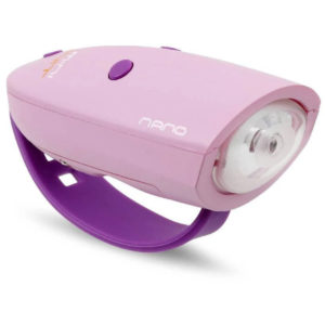Hornit NANO Bike Light and Horn. - Wing Clips OSFA Pink - Purple