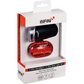 Infini Lighting Twinpack Luxo 3 Front With Vista 5 Led Rear