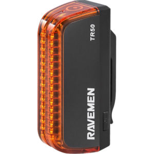 Ravemen TR50 USB Rechargeable Rear Light - Black - Rear Lights